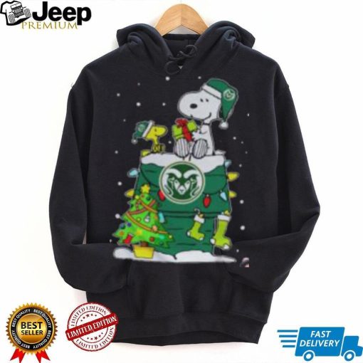 Snoopy Woodstock Colorado State Rams Ugly Christmas Shirt