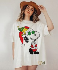 Snoopy Woodstock Peanuts Merry Christmas shirt