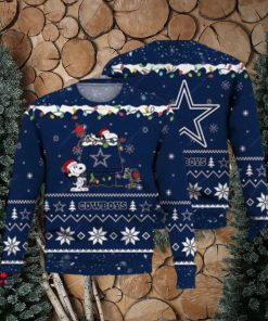 Snoopy Xmas 2023 Christmas Gift For Men And Women Dallas Cowboys Ugly Sweater