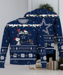 Snoopy Xmas Dallas Cowboys Ugly Sweater