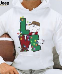 Snoopy and Charlie Brown love christmas shirt