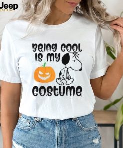 Snoopy and Pumpkin being cool is my costume Halloween T Shirt