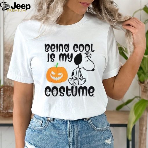 Snoopy and Pumpkin being cool is my costume Halloween T Shirt