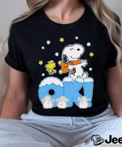 Snoopy and Woodstock Ok merry christmas shirt