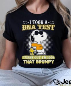 Snoopy and Woodstock i took a DNA test turns out I’m 100% that grumpy shirt