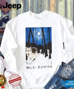 Snow 1995 Wild Earth Wolf vintage shirt