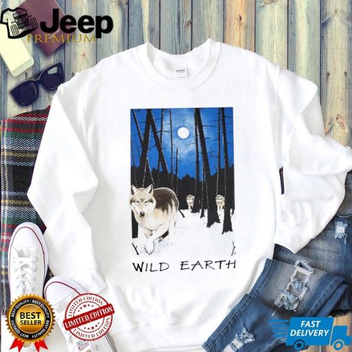 Snow 1995 Wild Earth Wolf vintage shirt