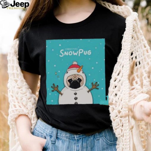 Snow pug funny cosplay Christmas bape Shirt