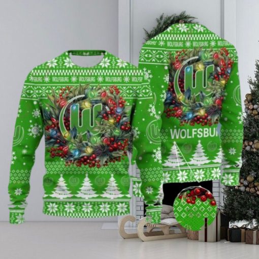 Snowflakes and Moose Ugly Christmas Sweater