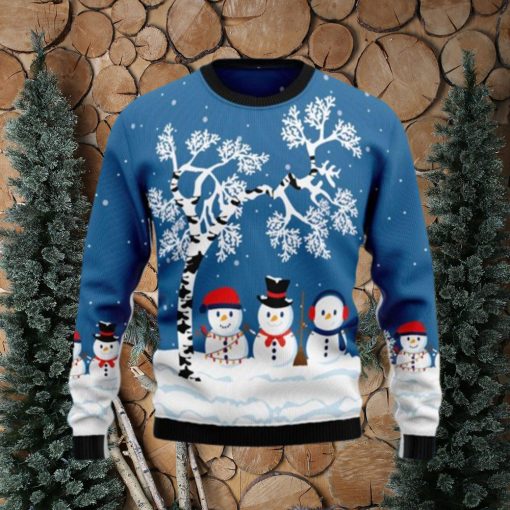 Snowman Beauty Ugly Christmas Sweater Style Gift For Men And Women