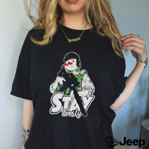 Snowman army stay frosty shirt