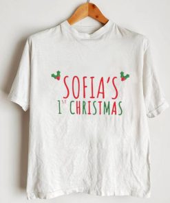 Sofia’s First Christmas Personalised Name shirt