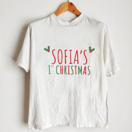 Sofia’s First Christmas Personalised Name shirt