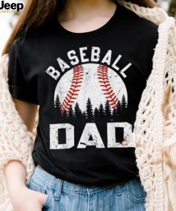 Softball Baseball Dad Retro Vintage Gift Ball Father’s Day Crewneck Sweatshirt