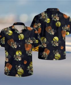 Softball Tropical Unisex Hawaiian Shirts