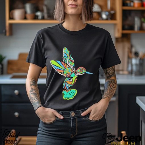 Soja Hummingbird Zip Shirt