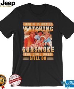 Some Of Us Grew Up Watching Gunsmoke The Cool Ones Still Do Custom Baseball Jersey Shirt