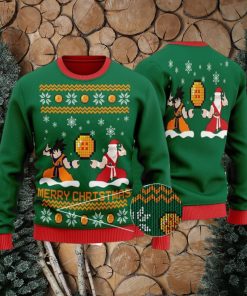 Son Goku With Santa DBZ Ugly Christmas Sweater