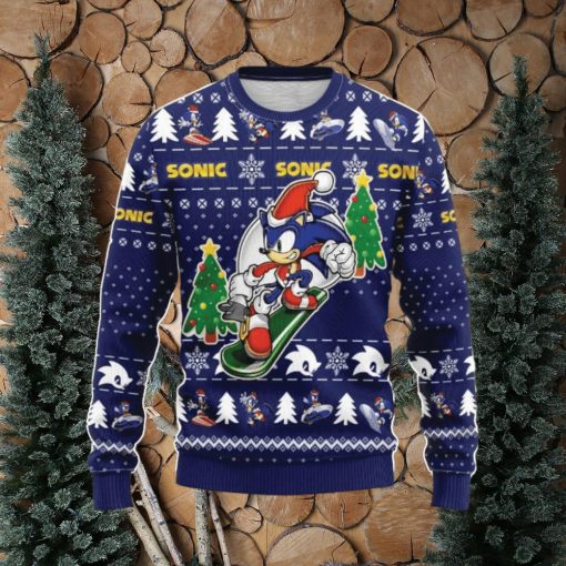 Sonic Characters Ugly Xmas Christmas Sweater Christmas Gift