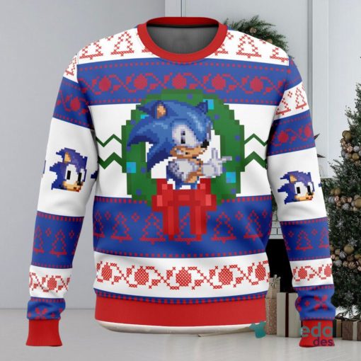 Sonic The Hedgehog 3D Ugly Christmas Sweater Unisex Christmas Sweater For Men And Women