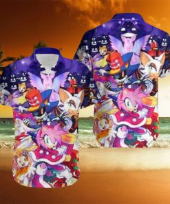 Sonic The Hedgehog Christmas 08 Trending Hawaii Shirt