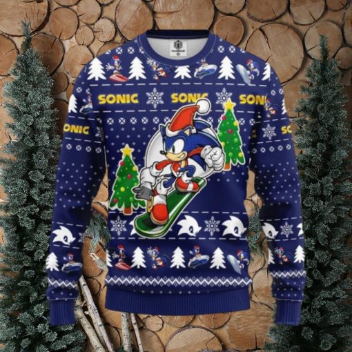 Sonic The Hedgehog Christmas Ugly Sweater Special Gift For Men Women