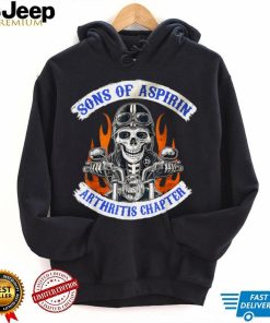 Sons Of Aspirin Arthritis Chapter For Men Women Funny Biker T Shirt