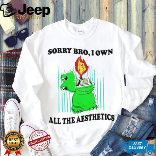 Sorry bro I own all the aesthetics shirt