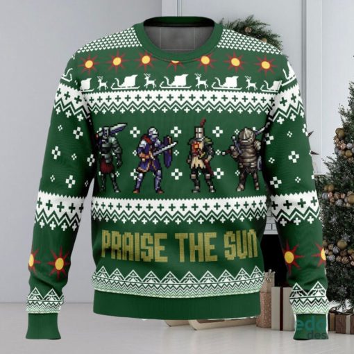 Souls Squad Dark Souls 3D Ugly Christmas Sweater Christmas Gift Ideas Party Gift