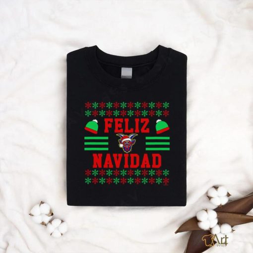 South Bend Cubs Feliz Navidad Christmas shirt