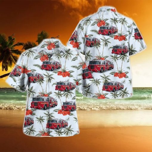 South Bronx, New York, FDNY Tower Ladder 44 Hawaiian Shirt