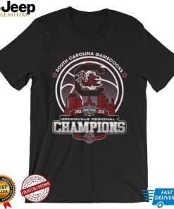 South Carolina Gamecocks Final Tour 2023 Greenville Regional Champions Shirt