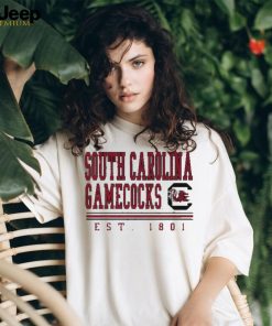 South Carolina Gamecocks League Collegiate Wear Women's Victory Springs Tri Blend Fleece Pullover Shirt