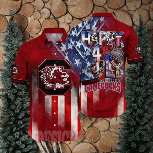 South Carolina Gamecocks NCAA Independence Day Unisex Hawaiian Shirt