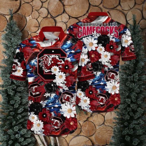 South Carolina Gamecocks NCAA1 Hawaii Shirt Independence Day