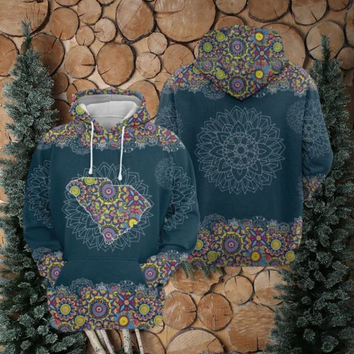 South Carolina Mandala 3D Printed Hoodie