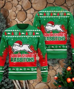 South Sydney Rabbitohs 3D Christmas Sweater 2023