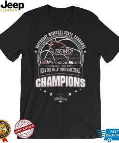 Southeast Missouri State Redhawks 2022 2023 ncaa ohio valley men’s basketball champions shirt