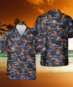 Southwest Airlines Boeing 737 7h4 Hawaiian Shirt