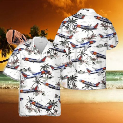 Southwest Airlines Colorado One Boeing Hawaiian Shirt