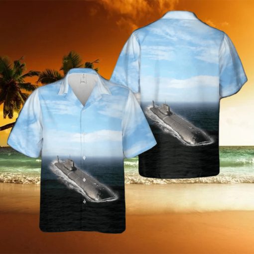 Soviet Submarine Tk 17 Of Typhoon Class Hawaiian Shirt