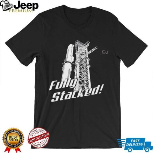 SpaceX Starship OFT Marcus House Fully Stacked 2023 T Shirt