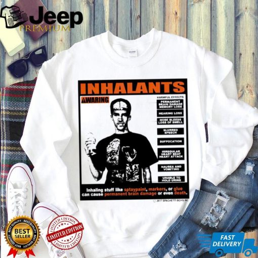 Spaghetti Boys Inhalants art shirt