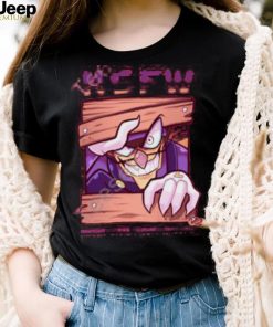 Spaicy Nsfw Never Safe From Waluigi Tee shirt