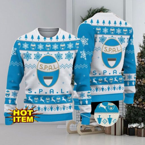 Spal 2013 Team Football Lega Serie A Ugly Christmas Sweater Christmas Gift