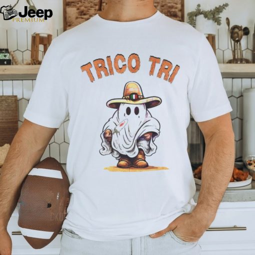 Spanglish Halloween Trico Tri Ghost shirt