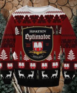 Spaten Optimator Ugly Christmas Sweater, Gift for Christmas Holiday