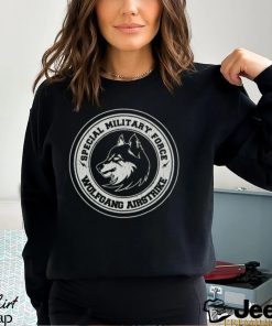 Special Military Force Wolf Fox Head Animal Motivation Inspiration Gift Unisex Man Women Kid T Shirt Sweatshirt