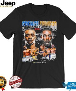 Spence vs Crawford Battle of the Undefeated graphic shirt