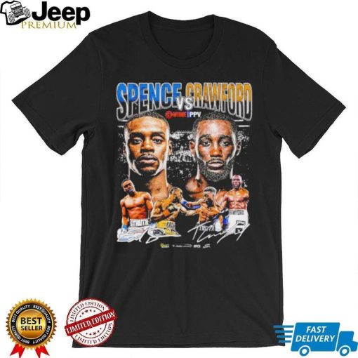 Spence vs Crawford Battle of the Undefeated graphic shirt